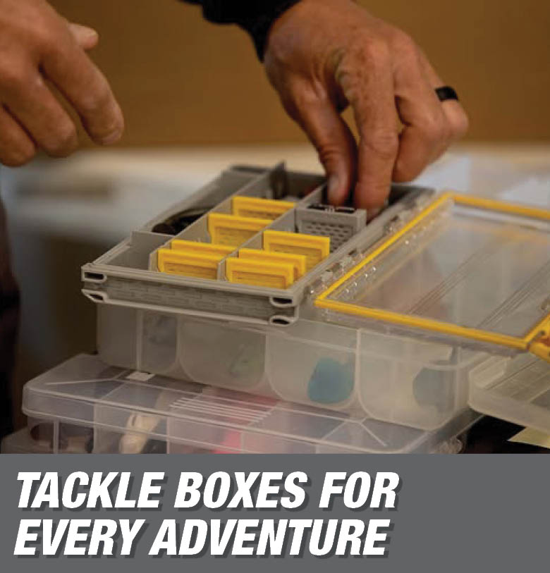 TACKLE BOXES